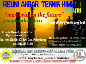 reuni akbar teknik kimia polsri ok